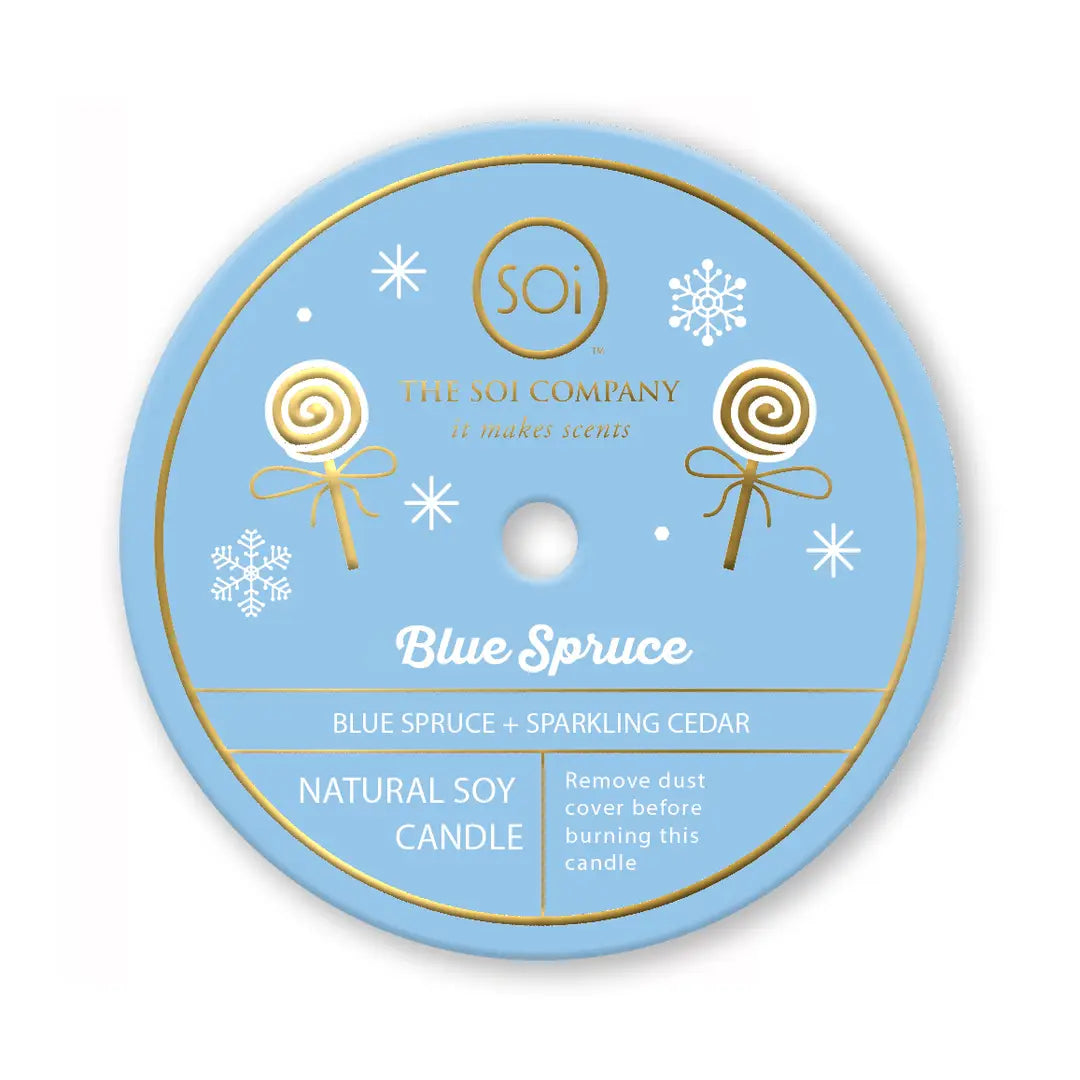 Blue Spruce | 9oz Lollipop Candle