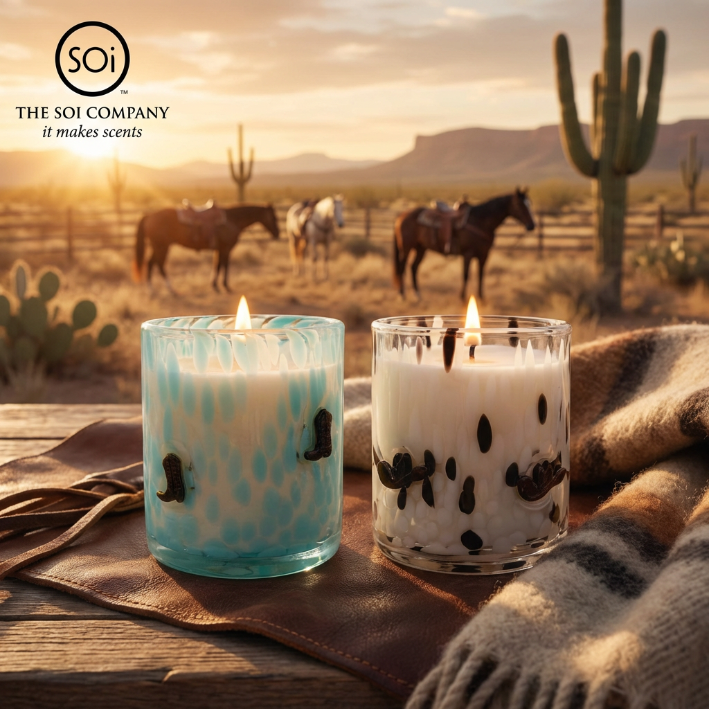 Howdy + Into The Sunset Duo |  12oz Icon Candle - Limited Edition