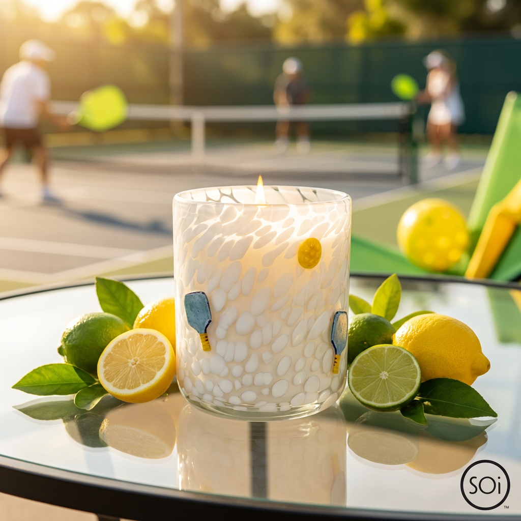 Match Point Pickelball  | 12oz Icon Candle - Limited Edition
