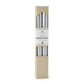 Silver | 12" Taper Candle - Set of 2