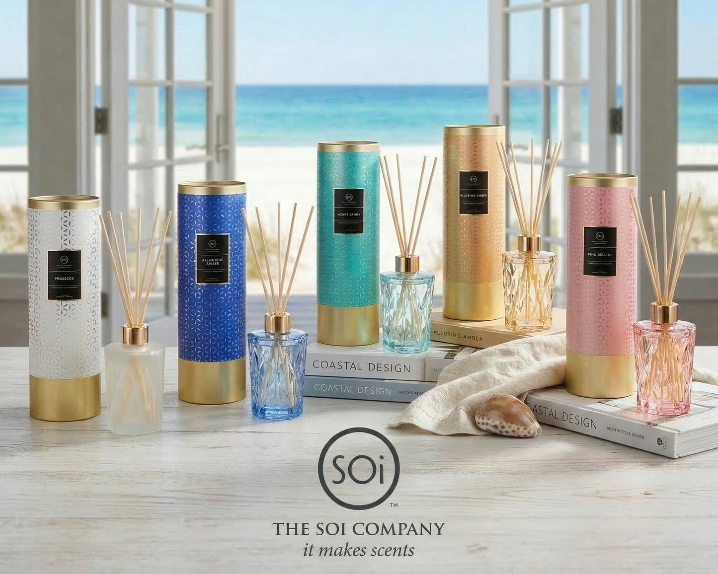 Santorini Breeze | 7oz Luxe Reed Diffuser