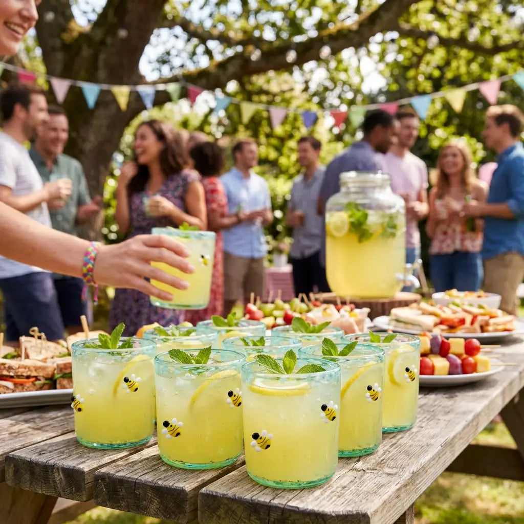 Bee | 13oz Icon Glass Tumbler - Drinkware Collection