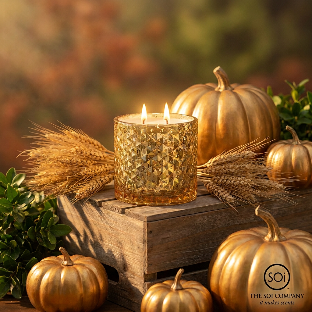 Pumpkin Chai | 15oz Shimmer Candle