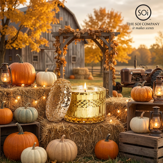 Pumpkin Chai | 8oz Petite Shimmer Candle