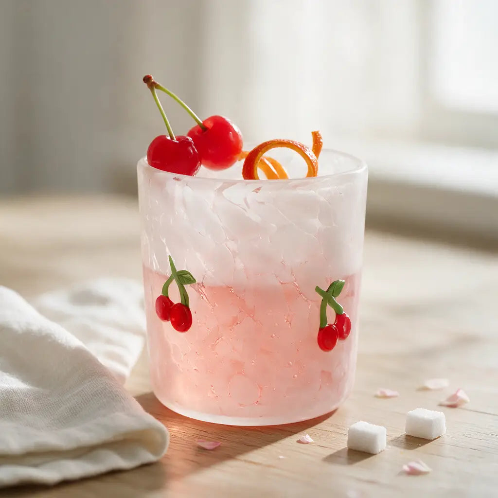 Cherry | 13oz Icon Glass Tumbler - Drinkware Collection