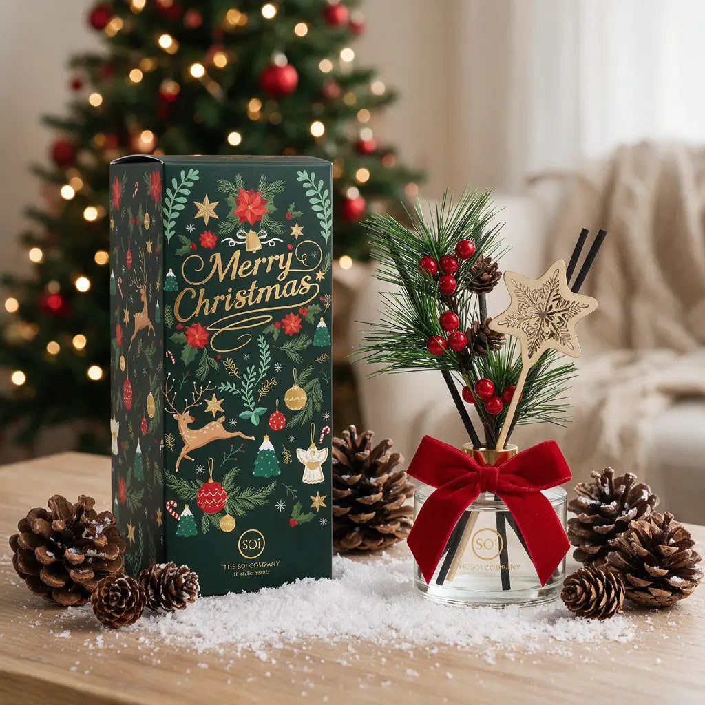 Pine Cone Snow Flake | 7oz Icon Diffuser