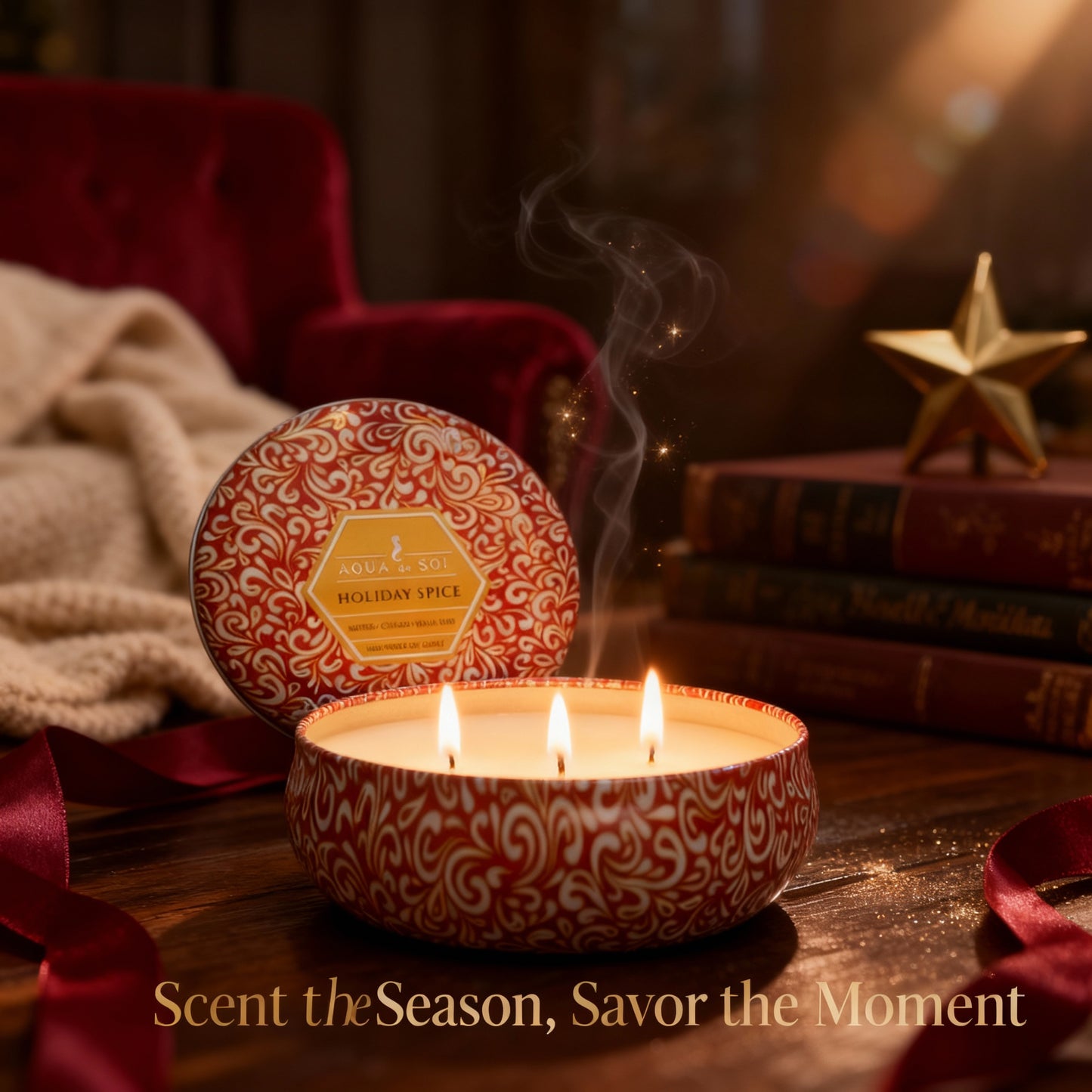 Holiday Spice | 21oz Triple Wick Tin