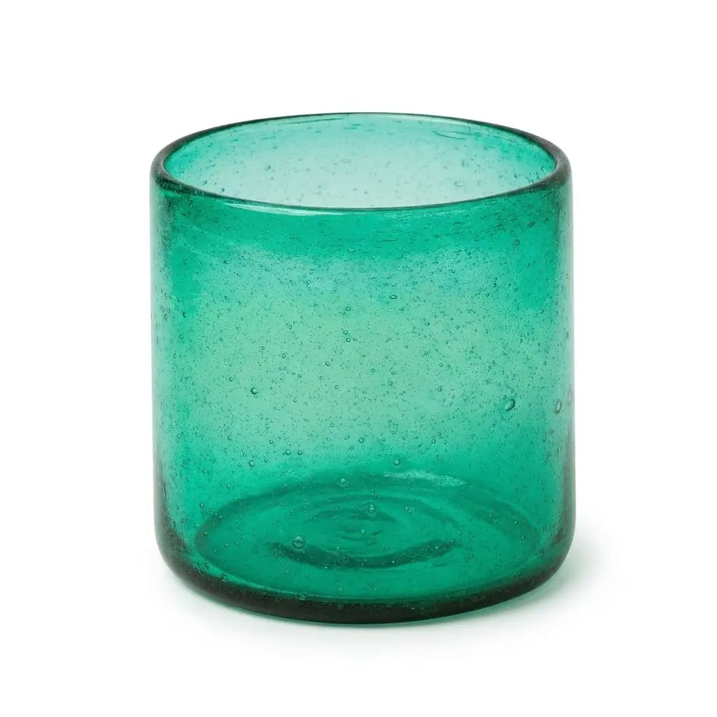 Emerald | 10oz Effervescent Glass Tumbler - Drinkware Collection