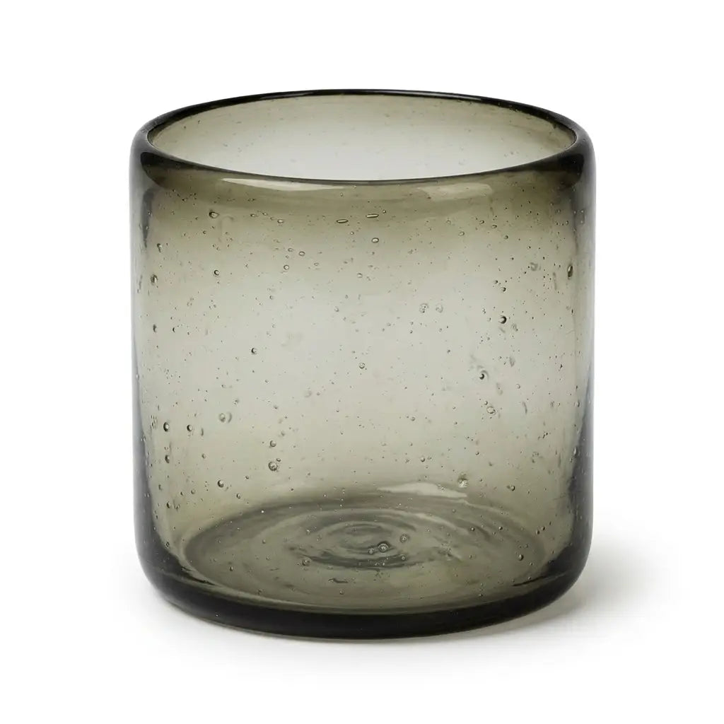 Smoke | 10oz Effervescent Glass Tumbler - Drinkware Collection