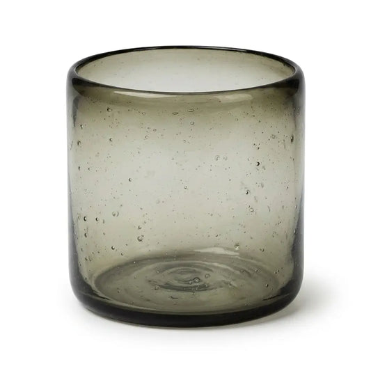 Smoke | 10oz Effervescent Glass Tumbler - Drinkware Collection