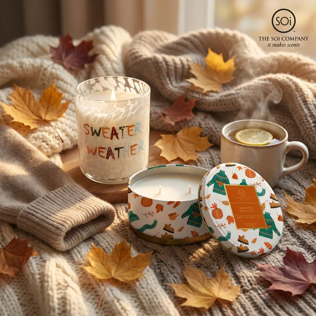 Sweater Weather | 12oz Icon Candle - Fall Icon