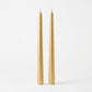 Gold | 12" Taper Candle - Set of 2