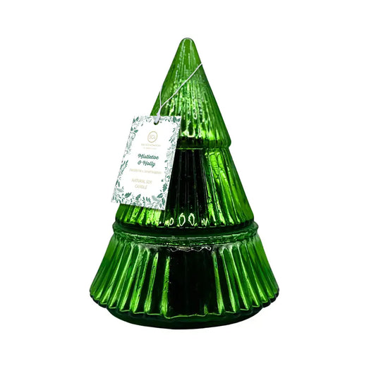 Mistletoe & Holly | 9oz Tree Candle