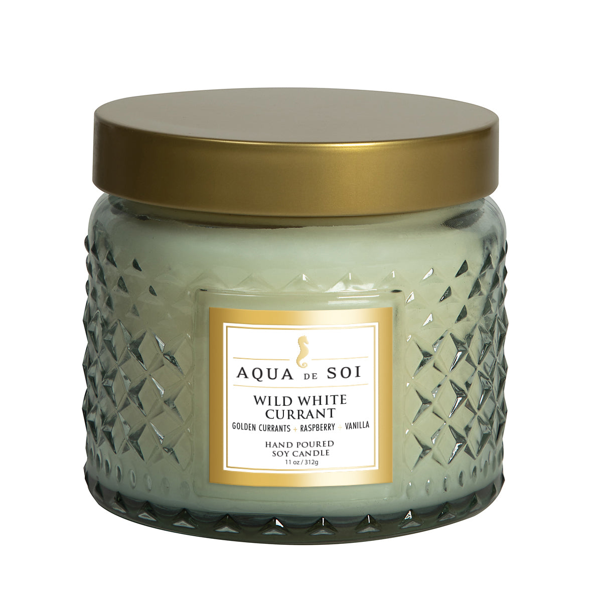 Wild White Currant | 11oz Faceted Jar Candle