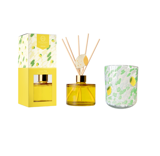 Lemon Tree | 12oz Icon Candle + 7oz Icon Diffuser - Limited Edition
