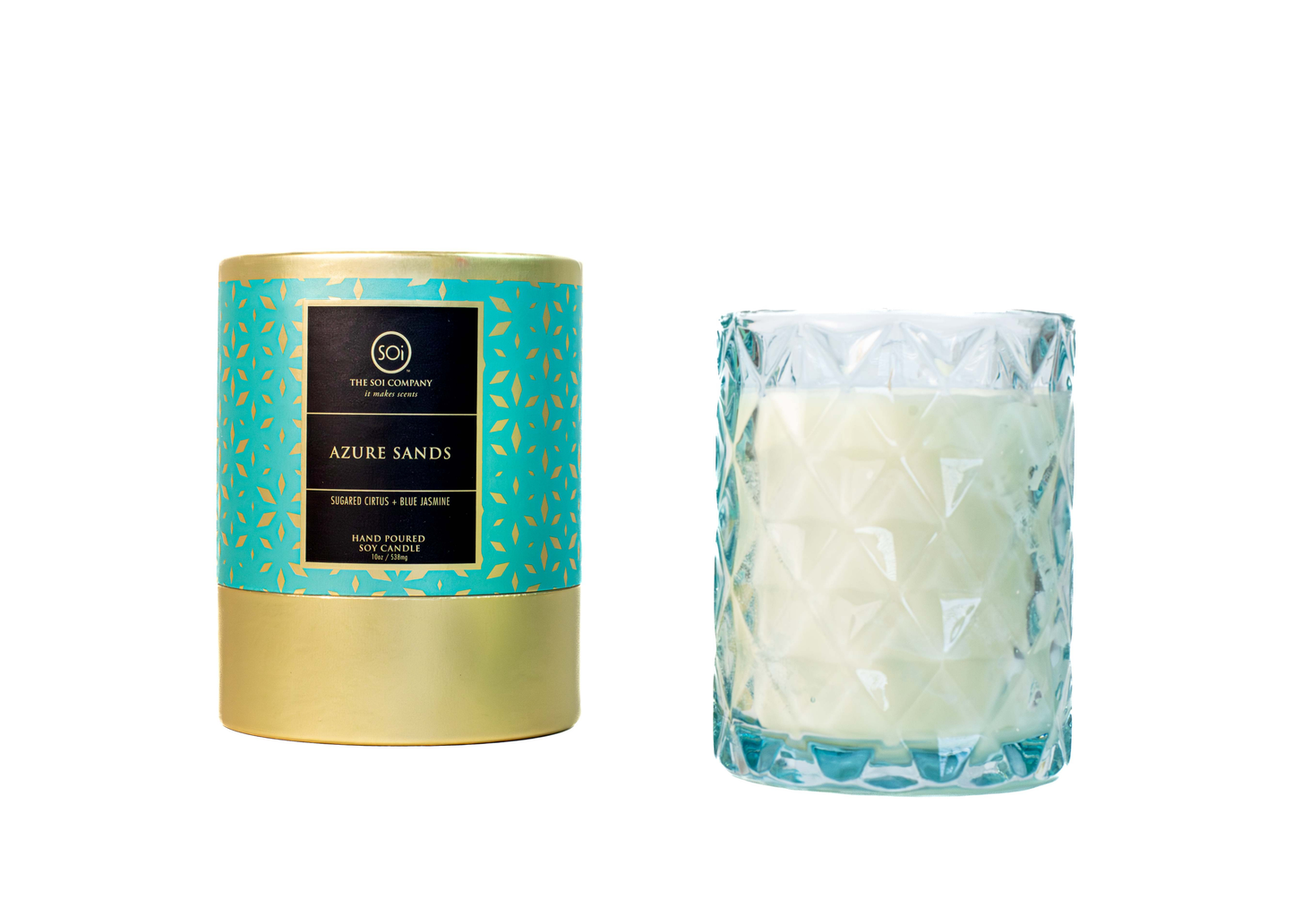 Azure Sands | 9oz Luxe Box Candle