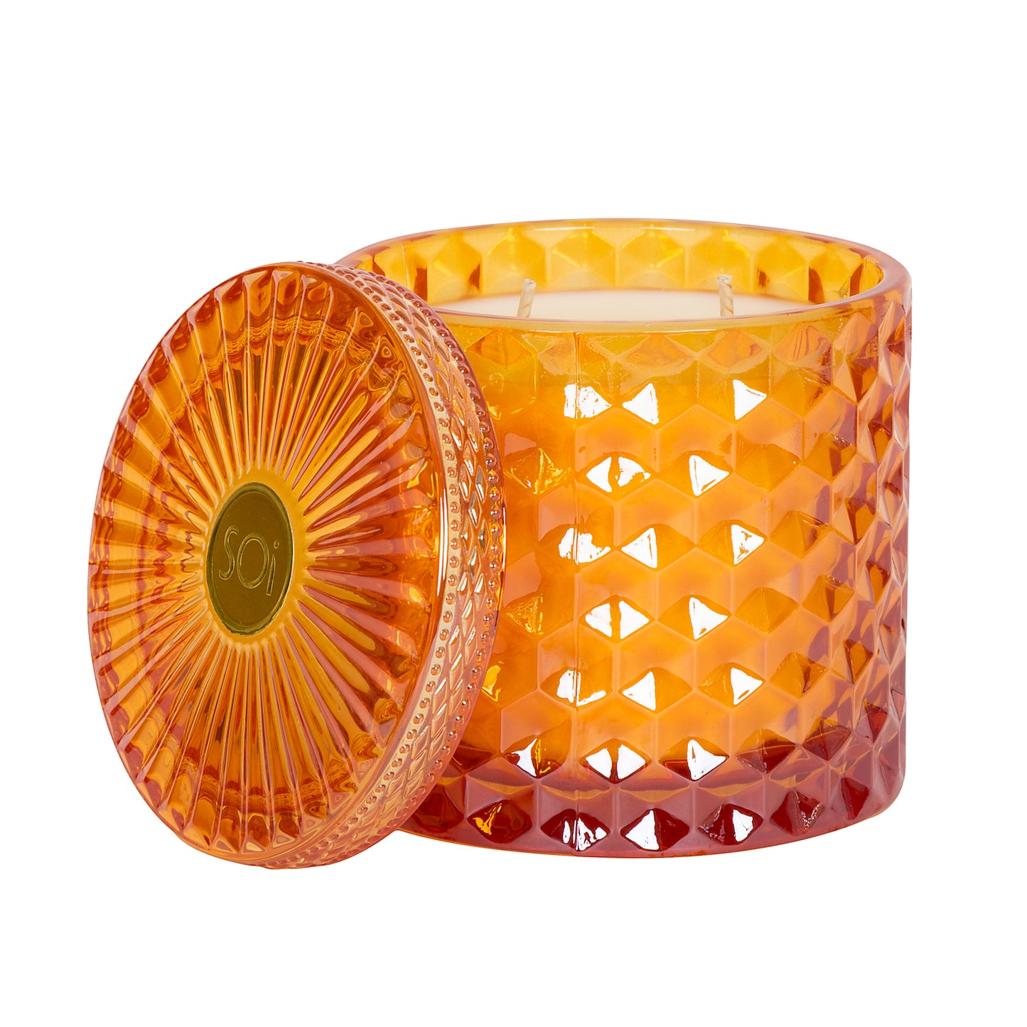 Orange Dream Duo | 15oz Shimmer Candle & 13oz Sea Glass Candle