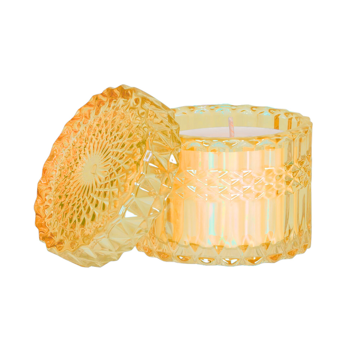 Sugared Lemon | 8oz Petite Shimmer Candle