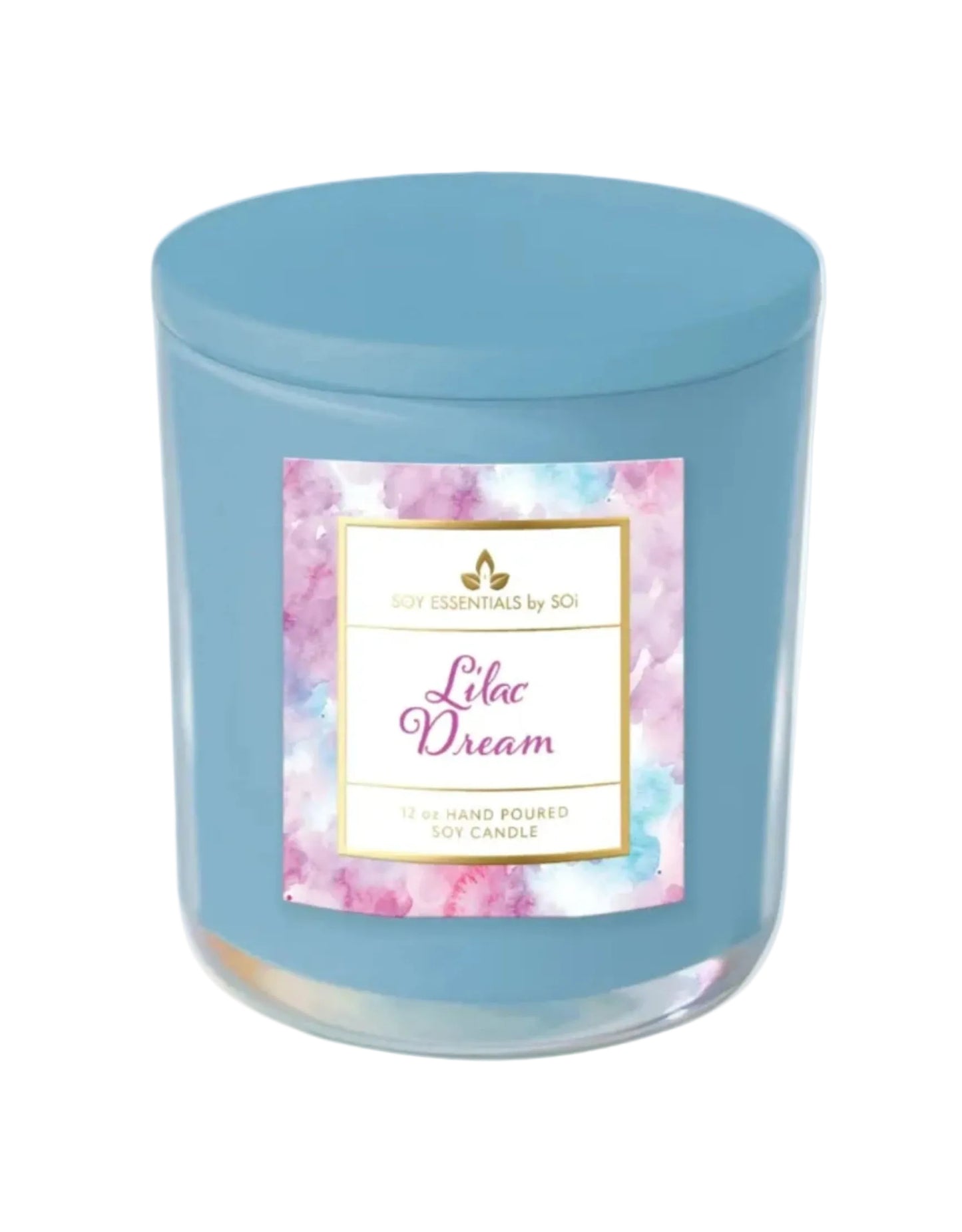 Lilac Dream | 12oz Glass Candle - Watercolors Collection