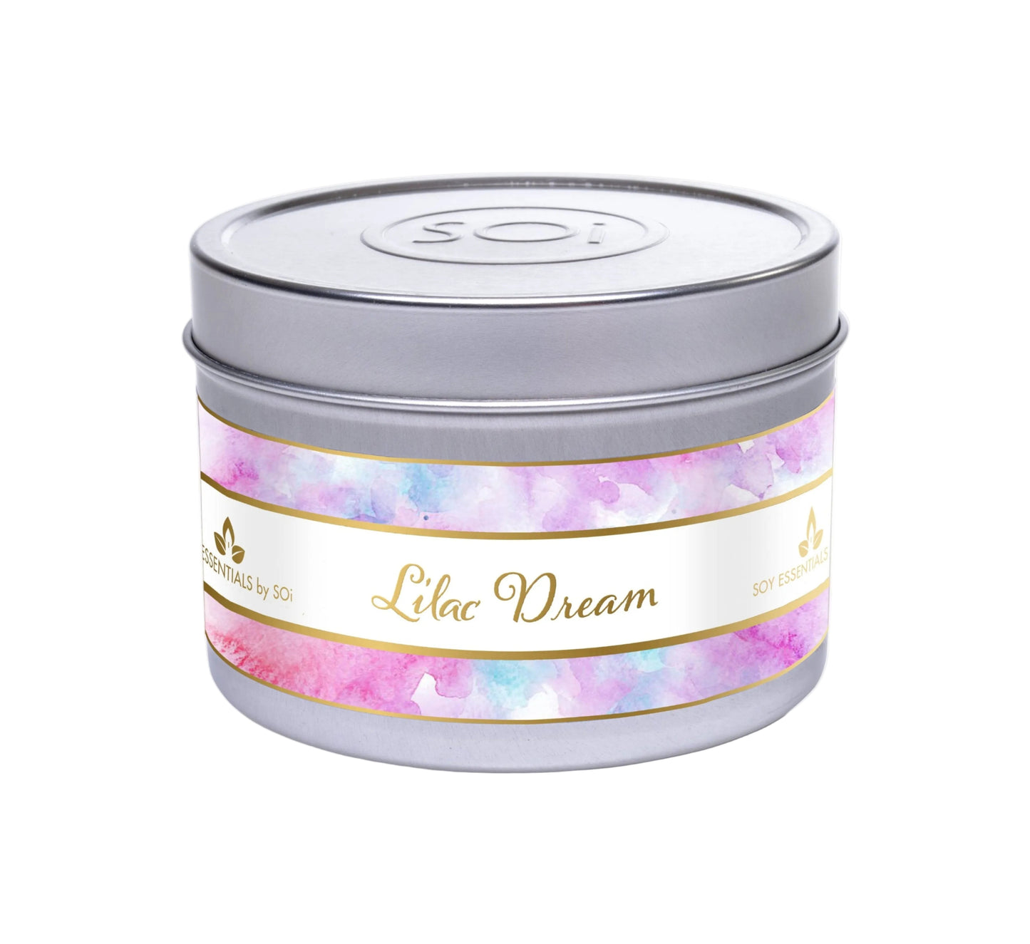 Lilac Dream | 8oz Tin Candle - Watercolors Collection