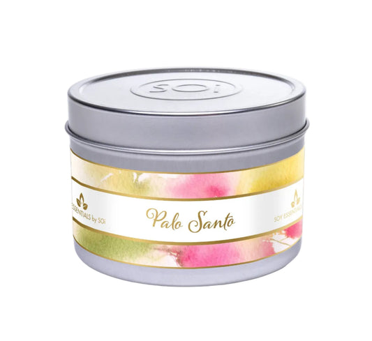 Palo Santo | 8oz Tin Candle - Watercolors Collection