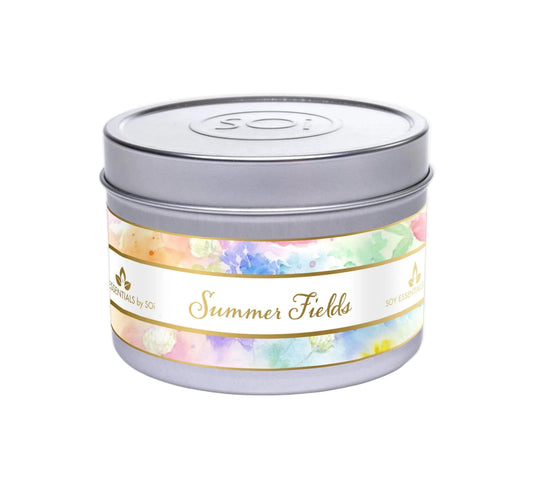 Summer Fields | 8oz Tin Candle - Watercolors Collection