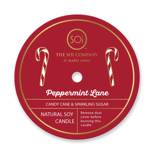 Peppermint Lane | 12oz Icon Candle