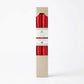 Red | 12" Taper Candle - Set of 2