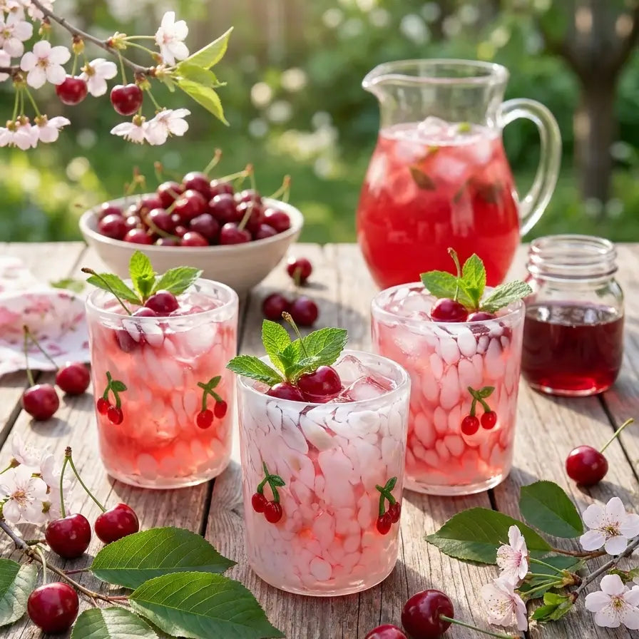 Cherry | 13oz Icon Glass Tumbler - Drinkware Collection