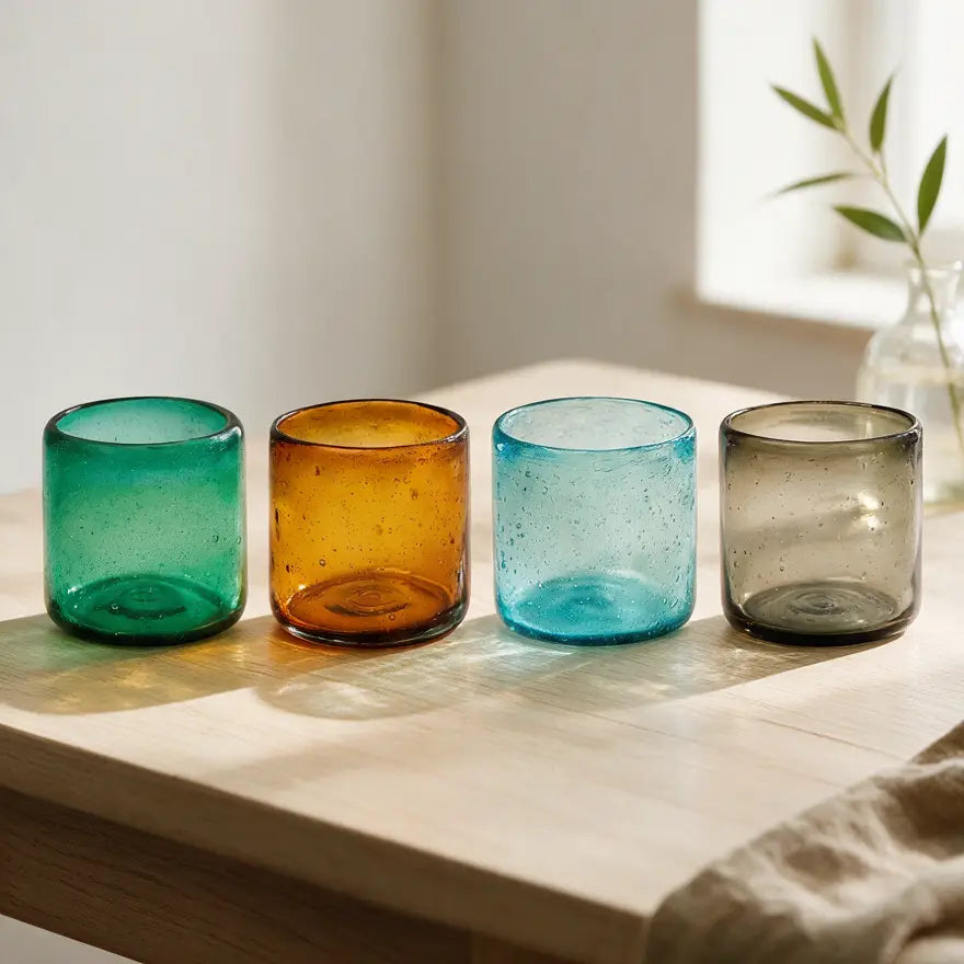 Smoke | 10oz Effervescent Glass Tumbler - Drinkware Collection