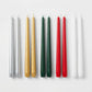 Assorted Italian Taper Candles