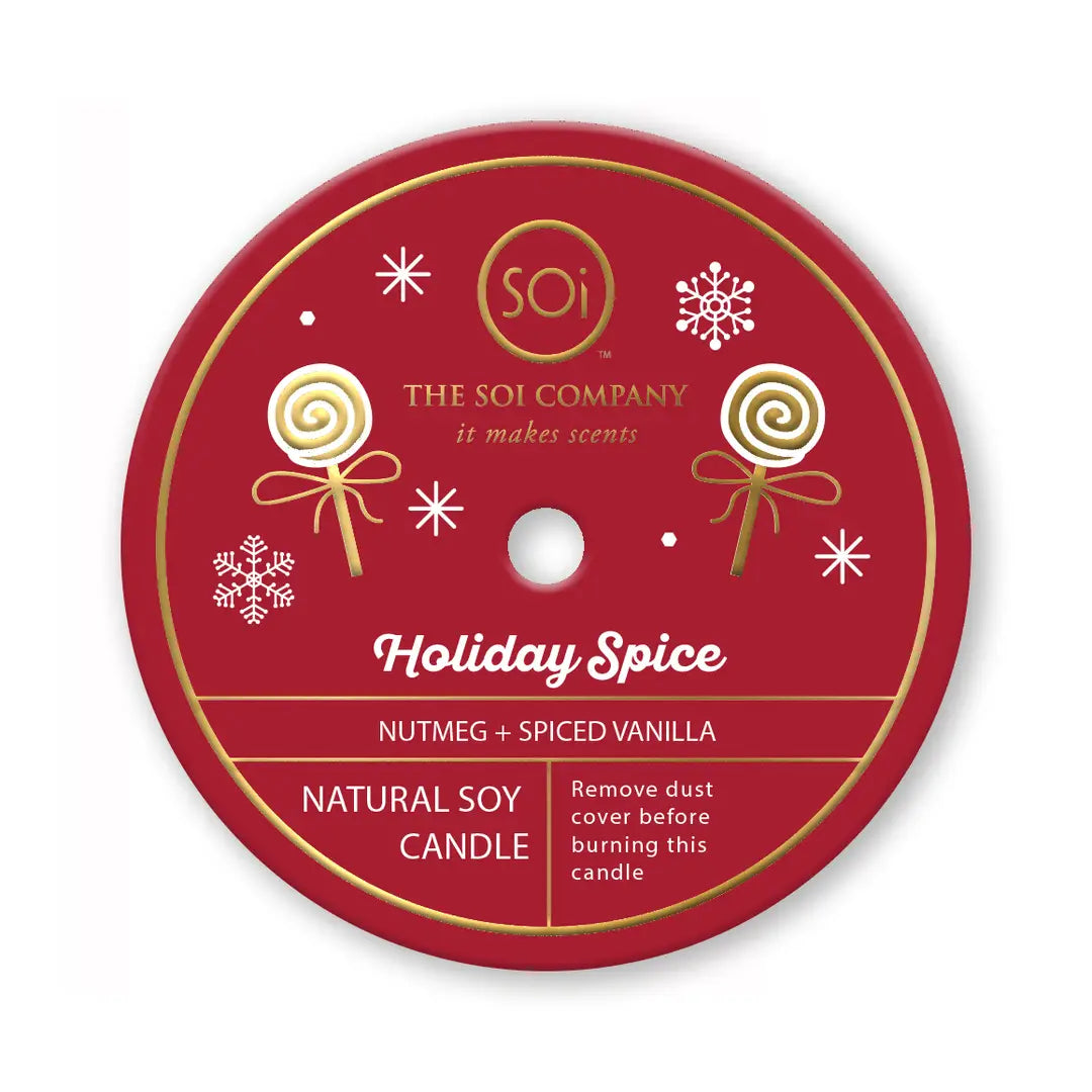 Holiday Spice | 9oz Lollipop Candle