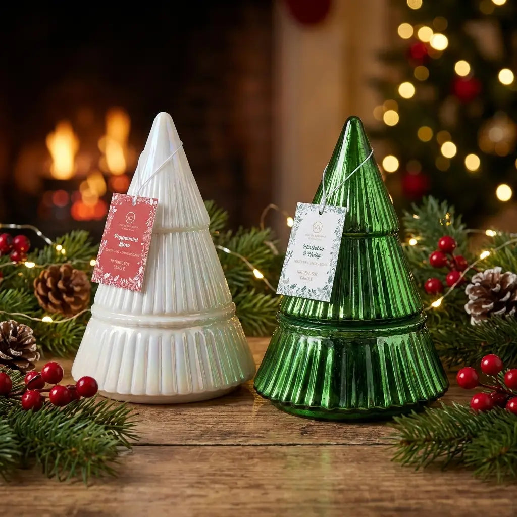 Peppermint Lane | 9oz Tree Candle