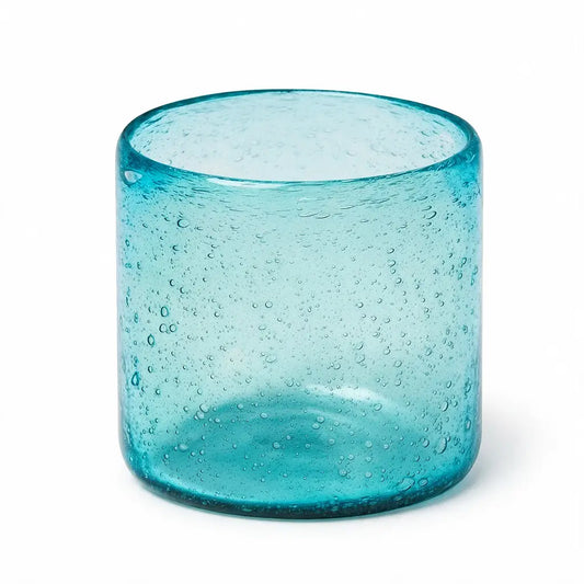 Aqua | 10oz Effervescent Glass Tumbler - Drinkware Collection