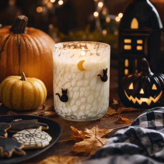 Black Cat | 12oz Icon Candle - Halloween Icon